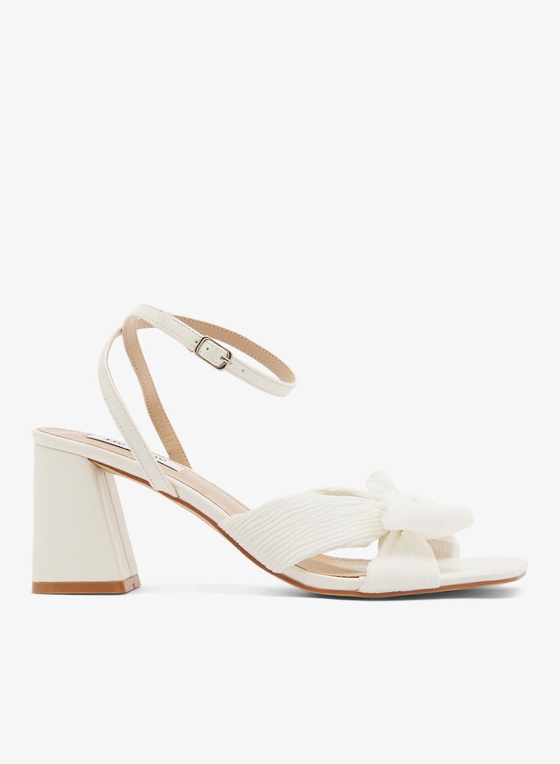 BE MINE Block Heel Sandals - Image 1